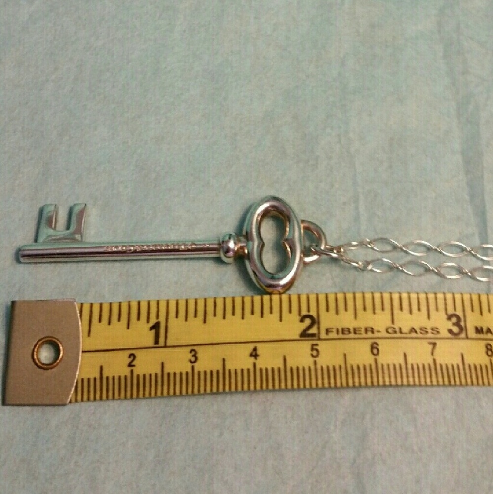 Tiffany & Co. Large Key & 20" Loop Chain - image 6